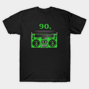 I LOVE 90 - radio green edition T-Shirt